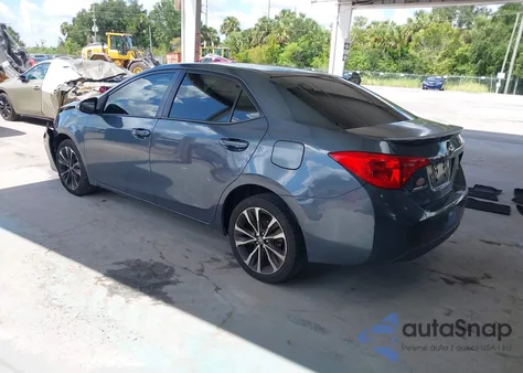 2017 Toyota Corolla Se z USA, uszkodzony, nr VIN 5YFBURHE3HP714028